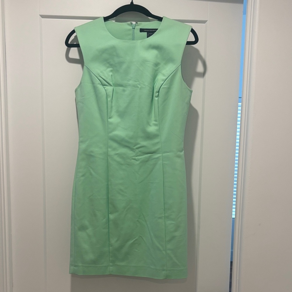 Mint Green Sleeveless Dress